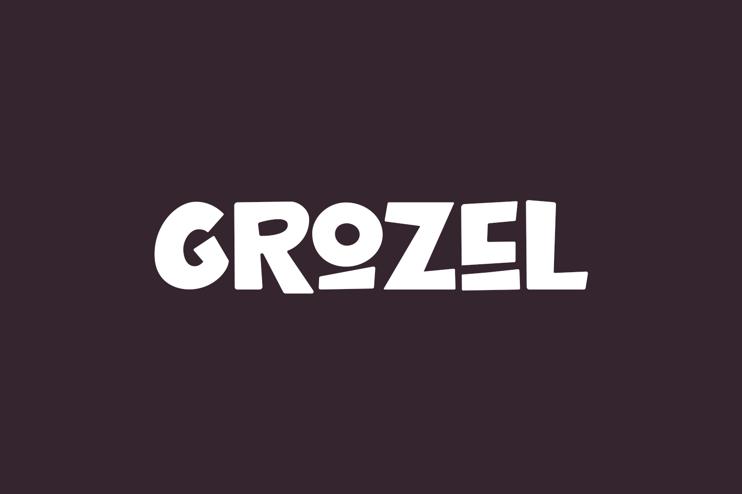 Grozel Free Font