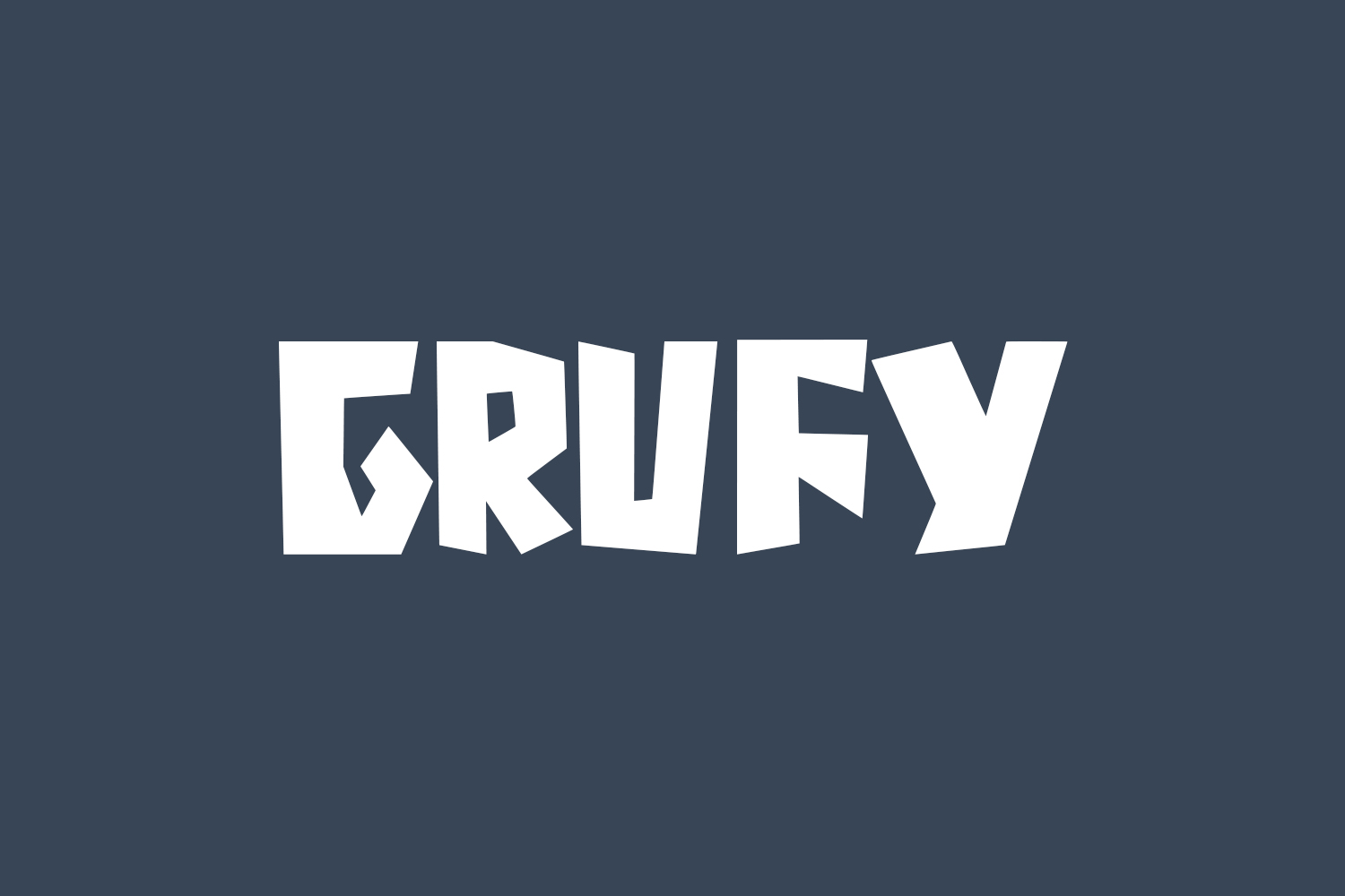 Grufy Free Font