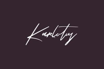 Karlotus Free Font