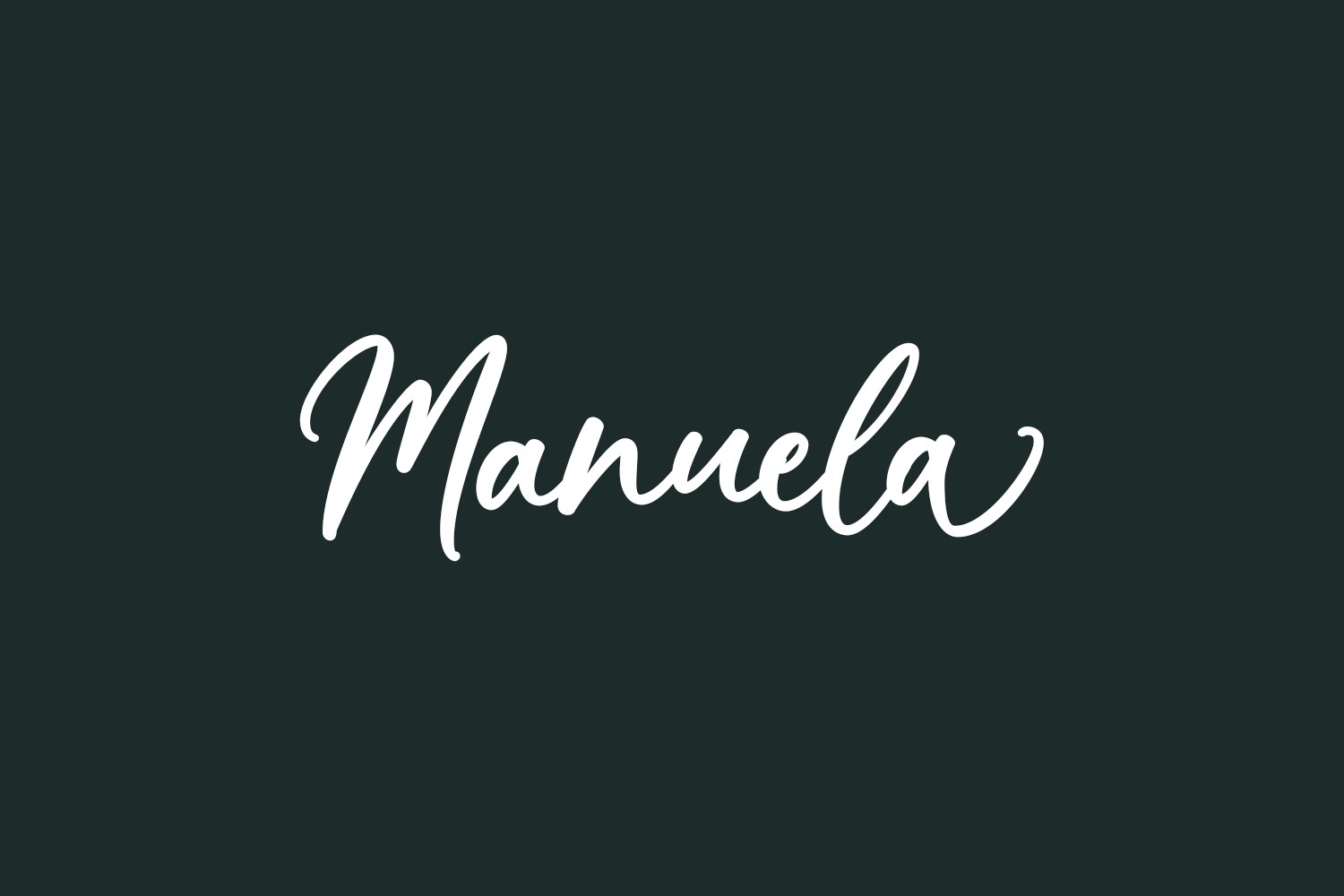 Manuela Free Font