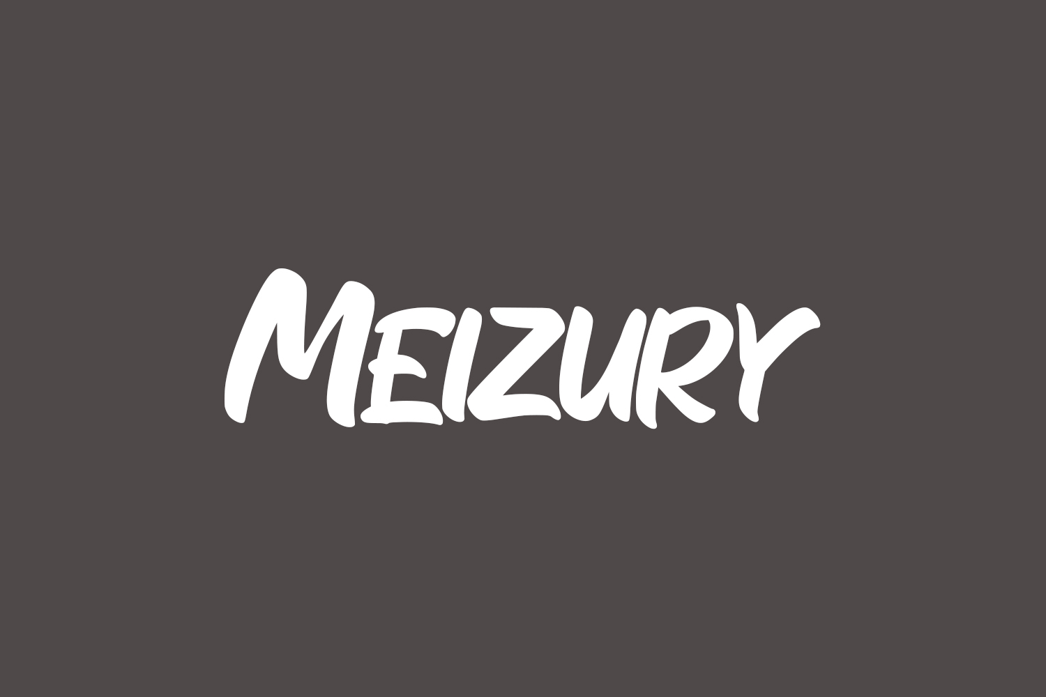 Meizury Free Font