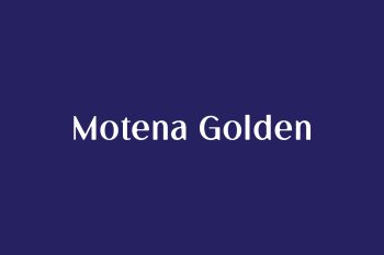 Motena Golden Free Font