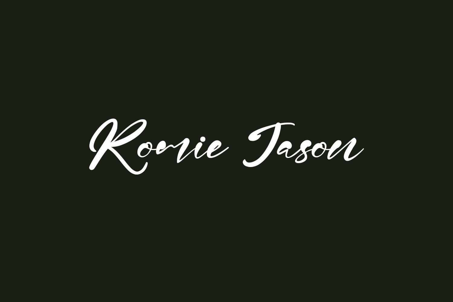 Romie Jason Free Font