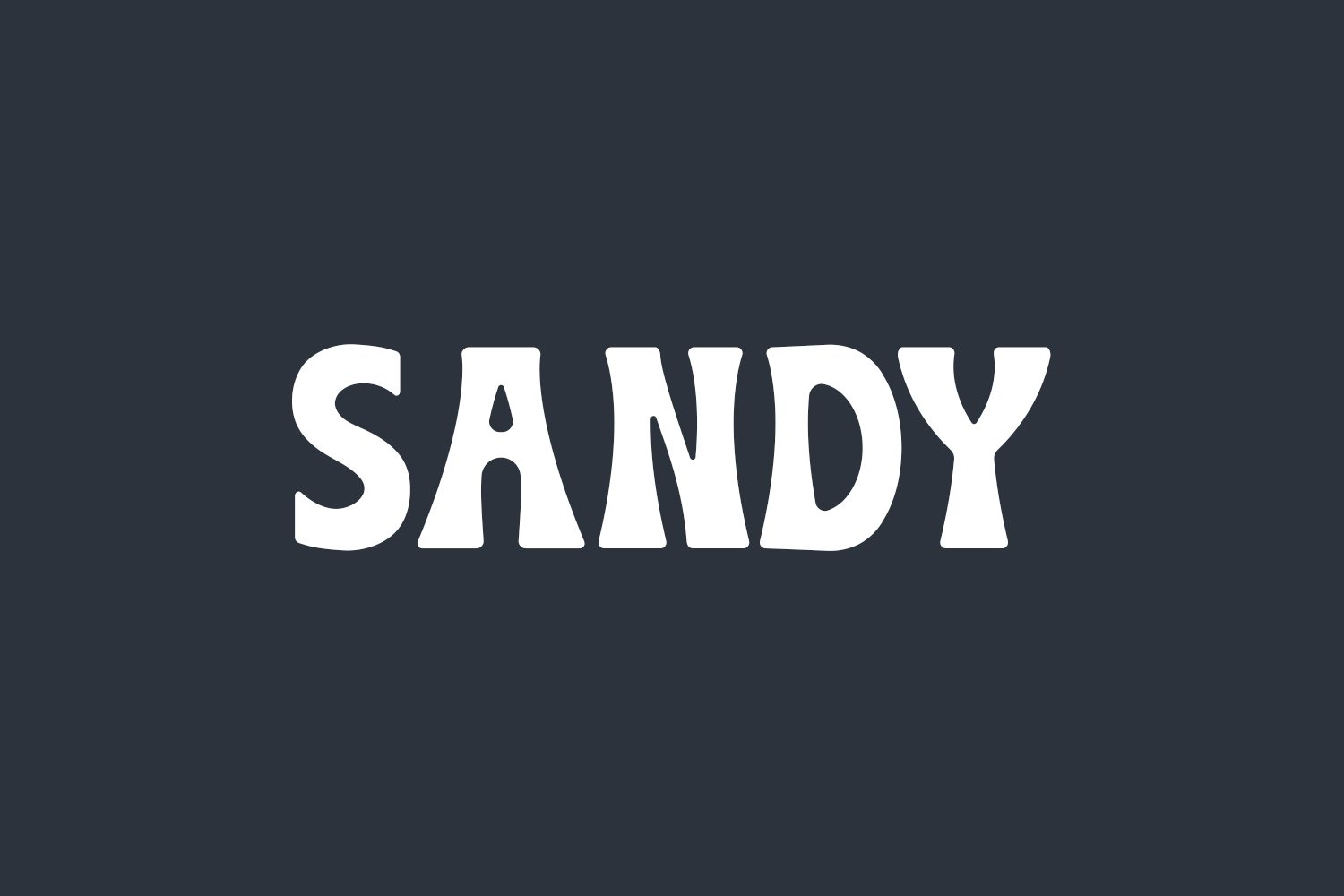 Sandy | Fonts Shmonts