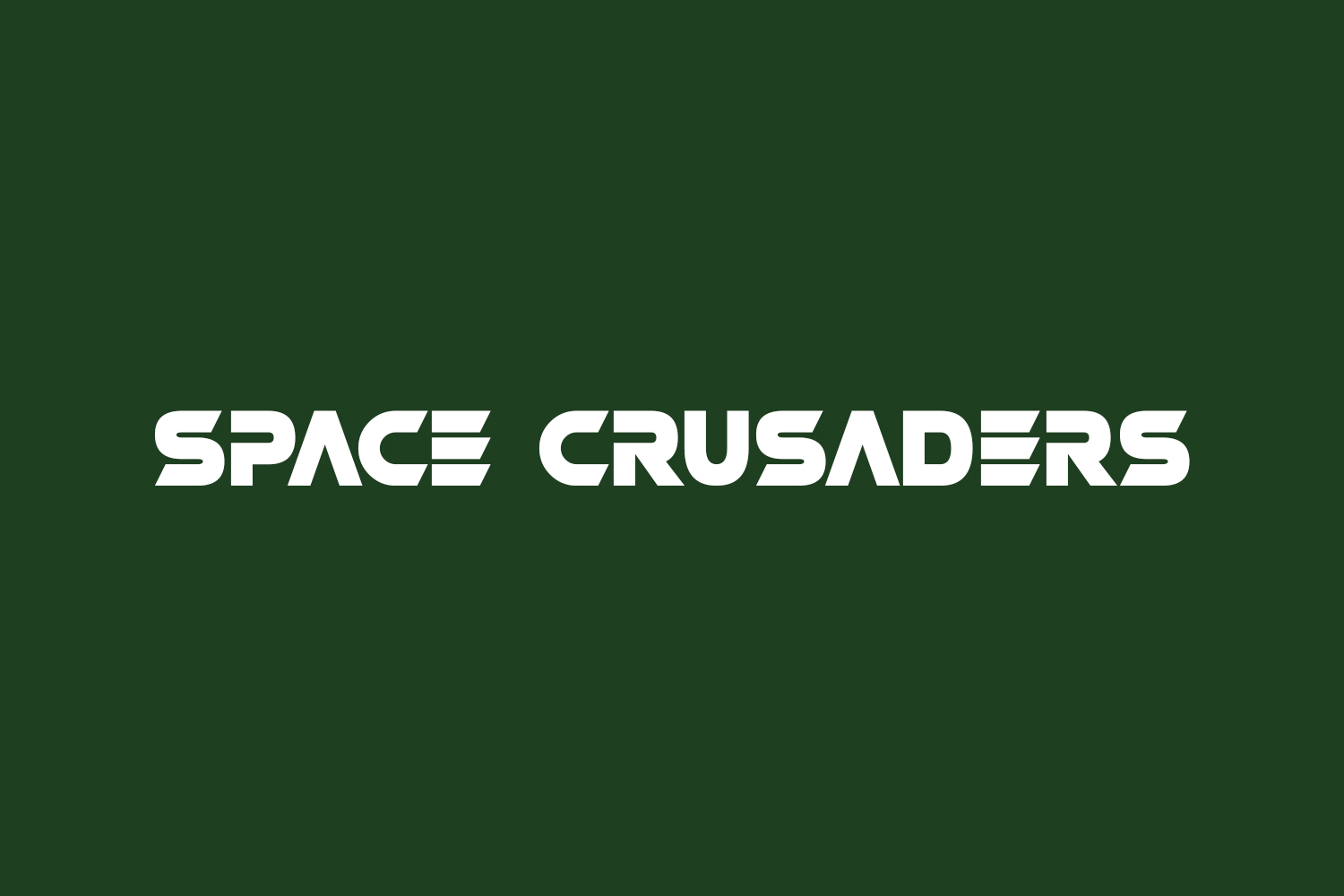 Space Crusaders Free Font