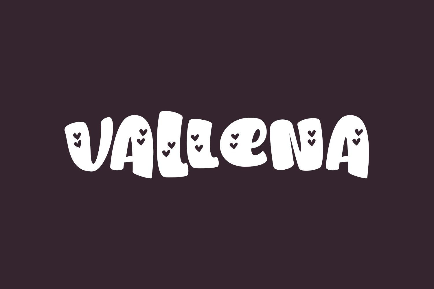Vallena Free Font
