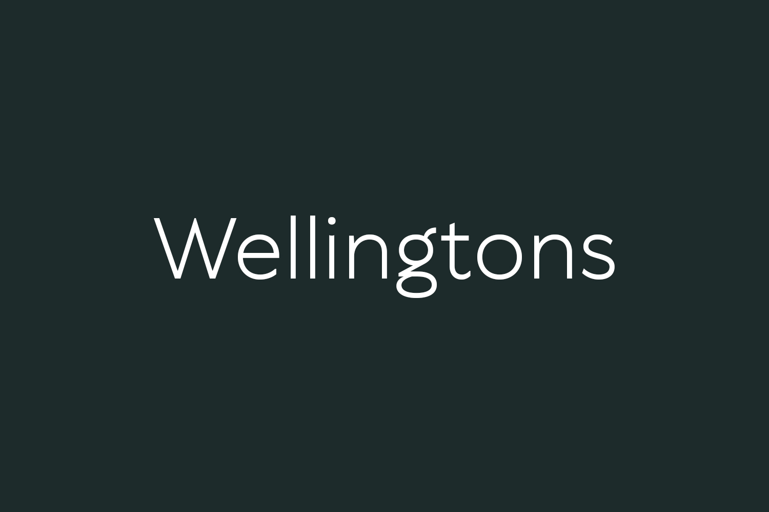 Wellingtons Free Font