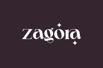 Zagora Free Font