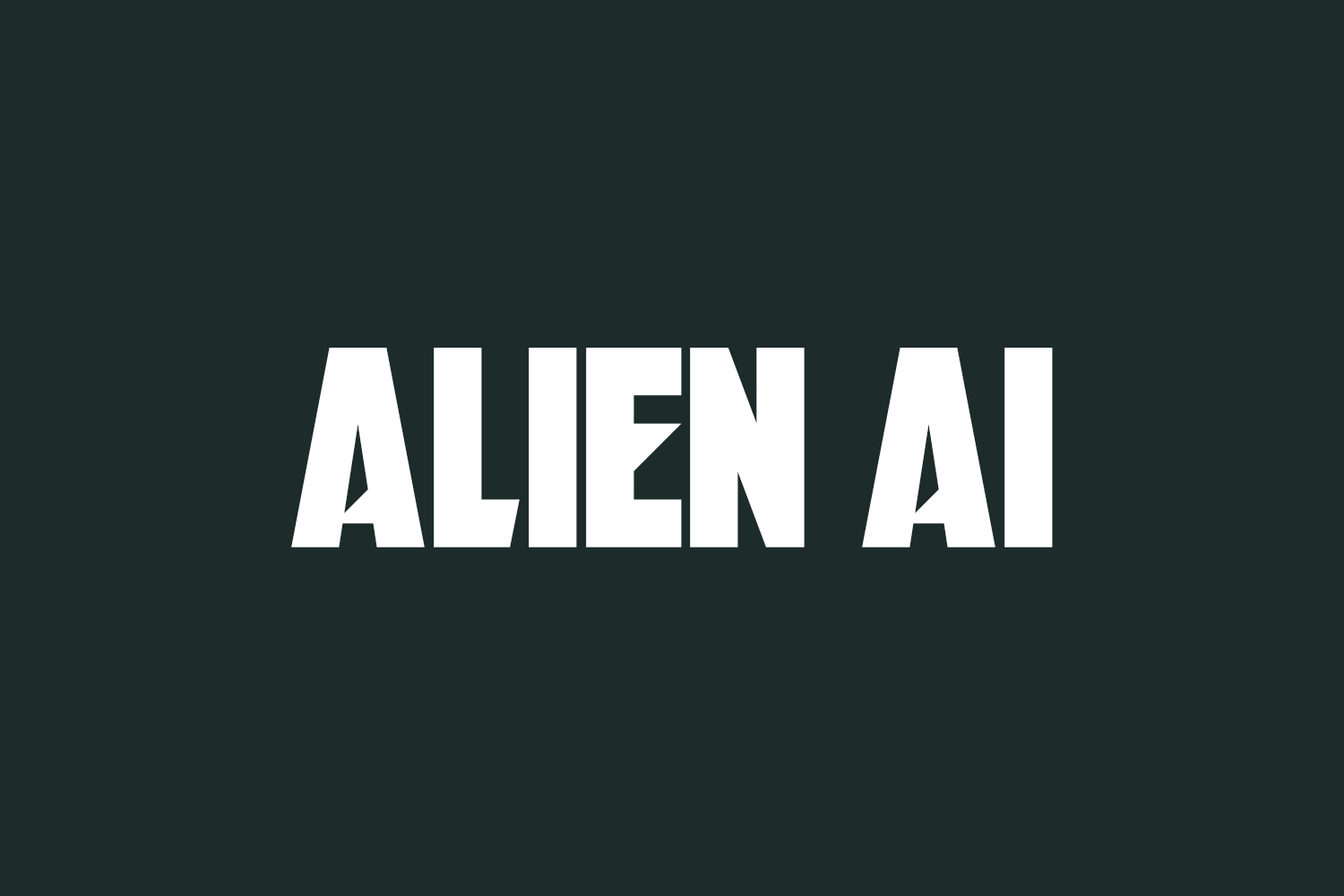 Alien AI Free Font