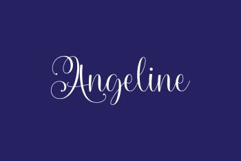 Angeline Free Font