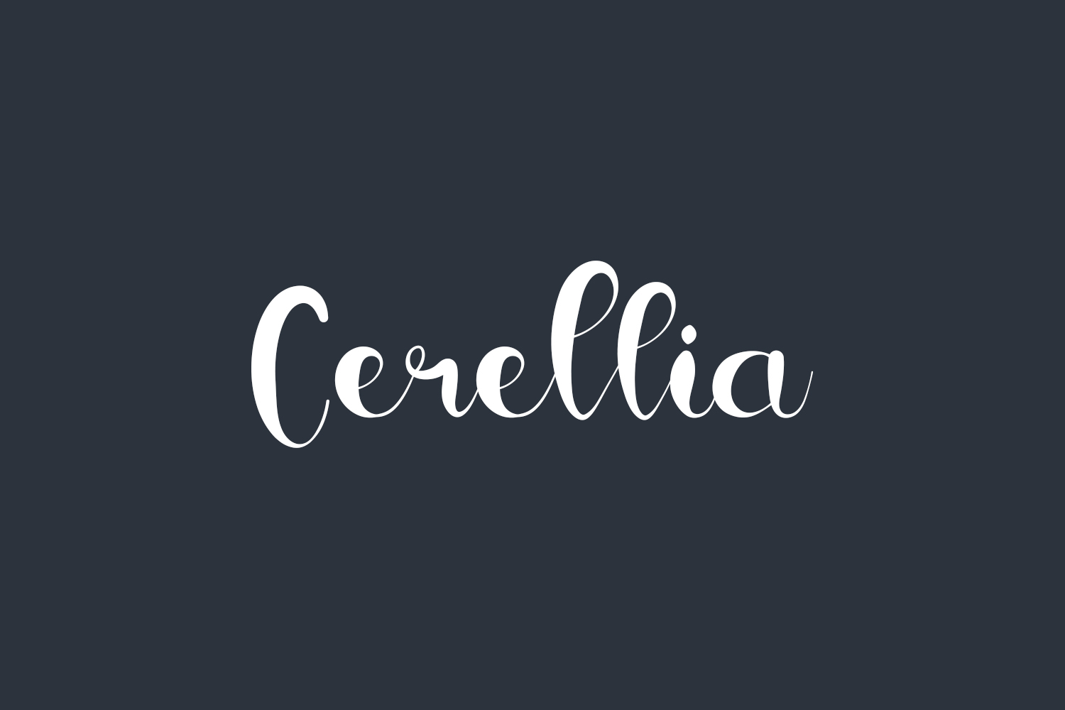 Cerellia Free Font