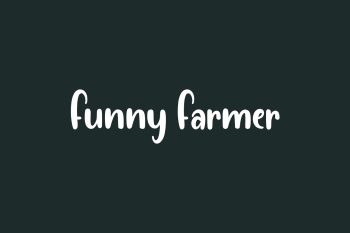 Funny Farmer Free Font