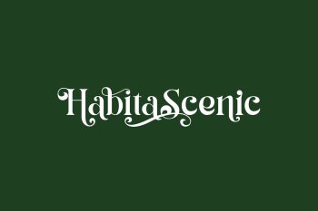 Habita Scenic Free Font