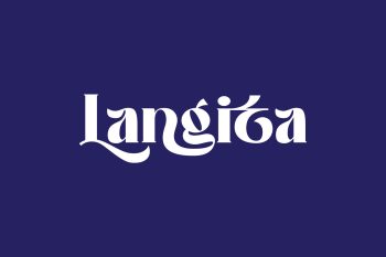 Langita Free Font