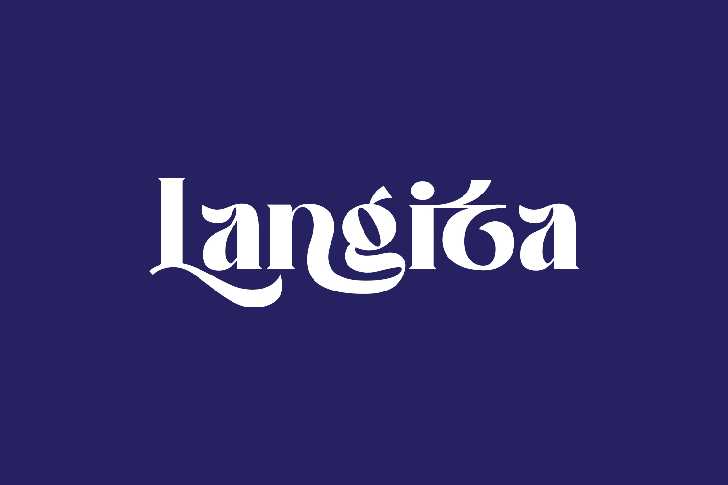 Langita Free Font