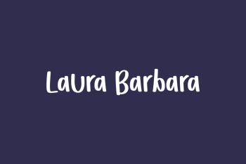 Laura Barbara Free Font