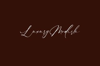 Luxury Modish Free Font