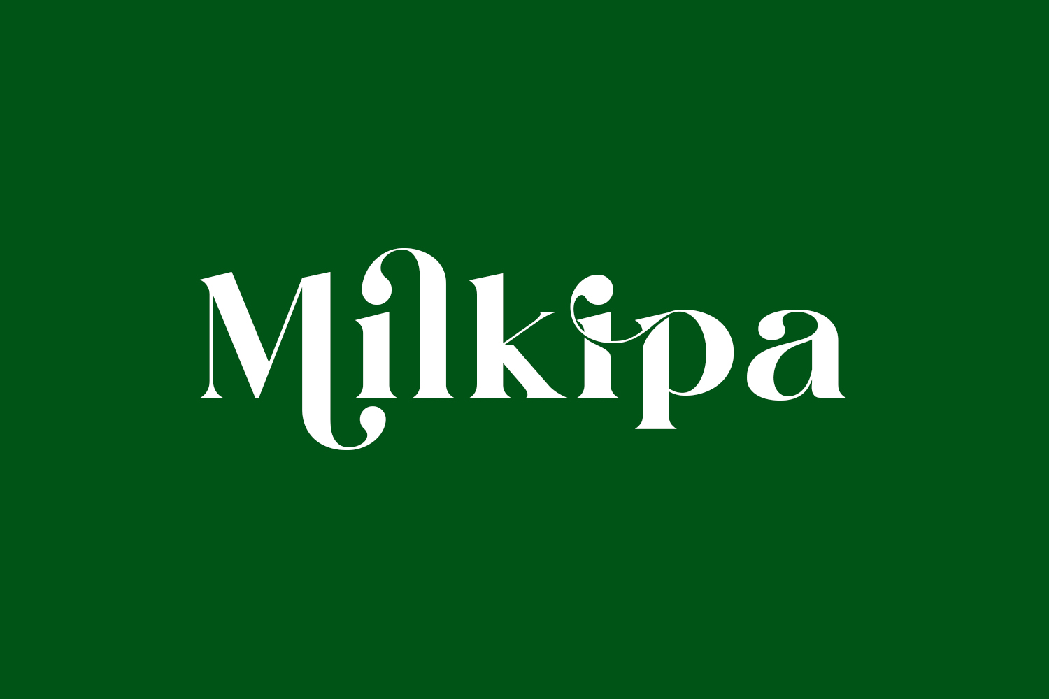 Milkipa Free Font