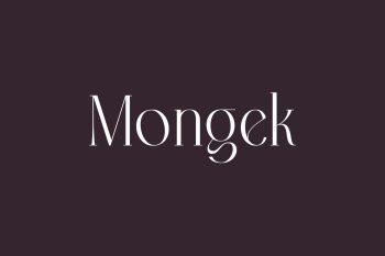Mongek Free Font