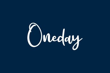 Oneday Free Font