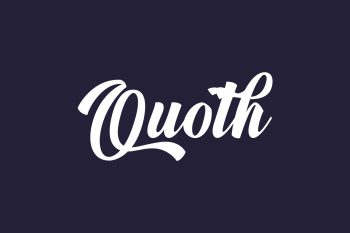 Quoth Free Font