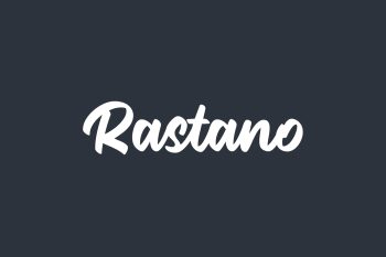 Rastano Free Font