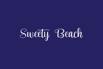 Sweety Beach Free Font