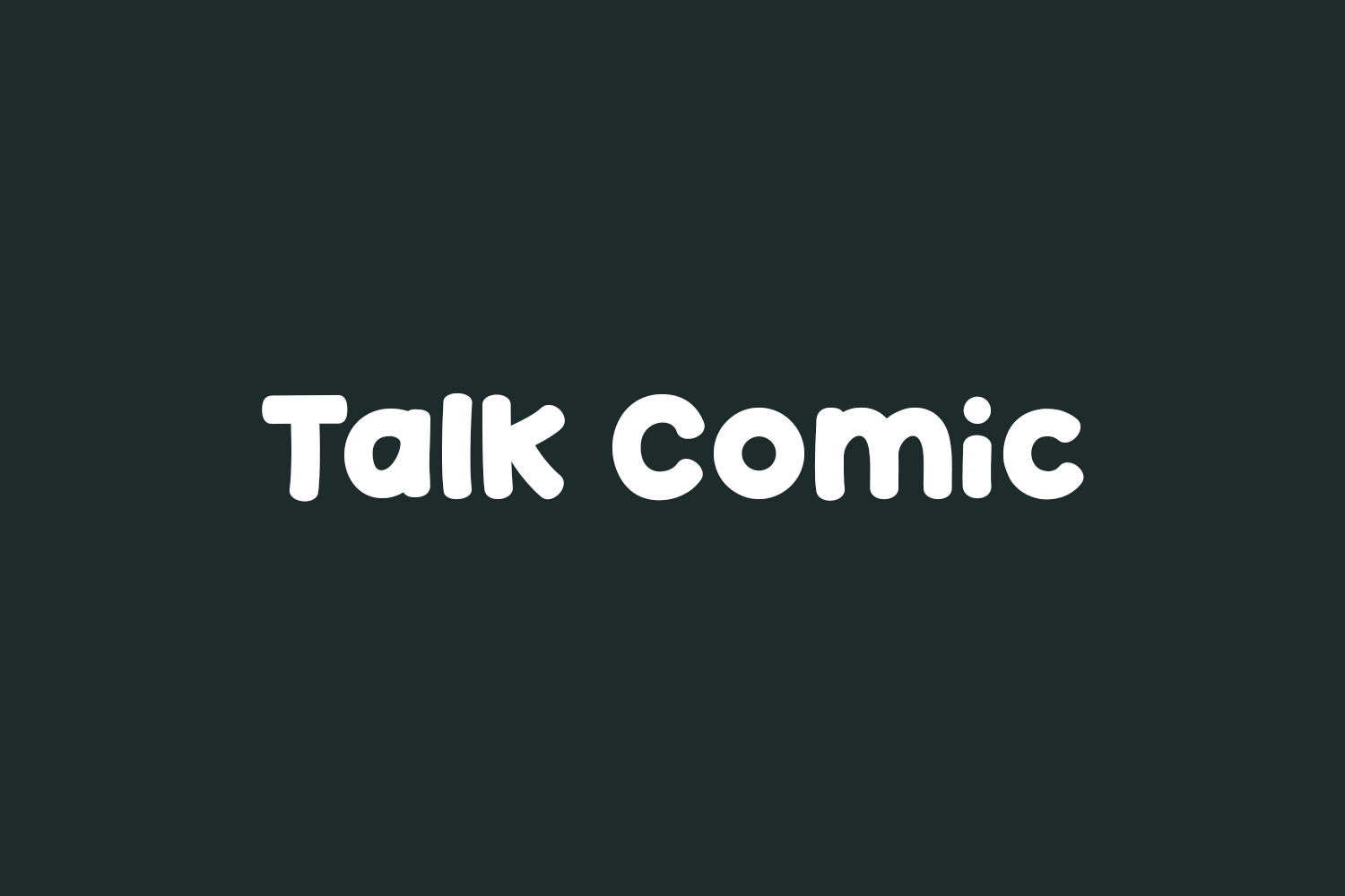 Talk Comic Free Font