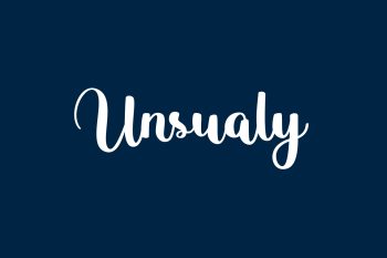 Unsualy Free Font