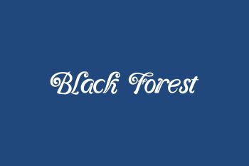 Black Forest Free Font
