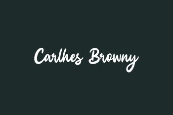 Carlhes Browny Free Font