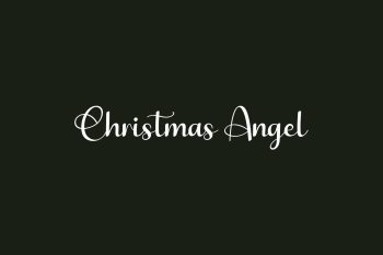 Christmas Angel Free Font