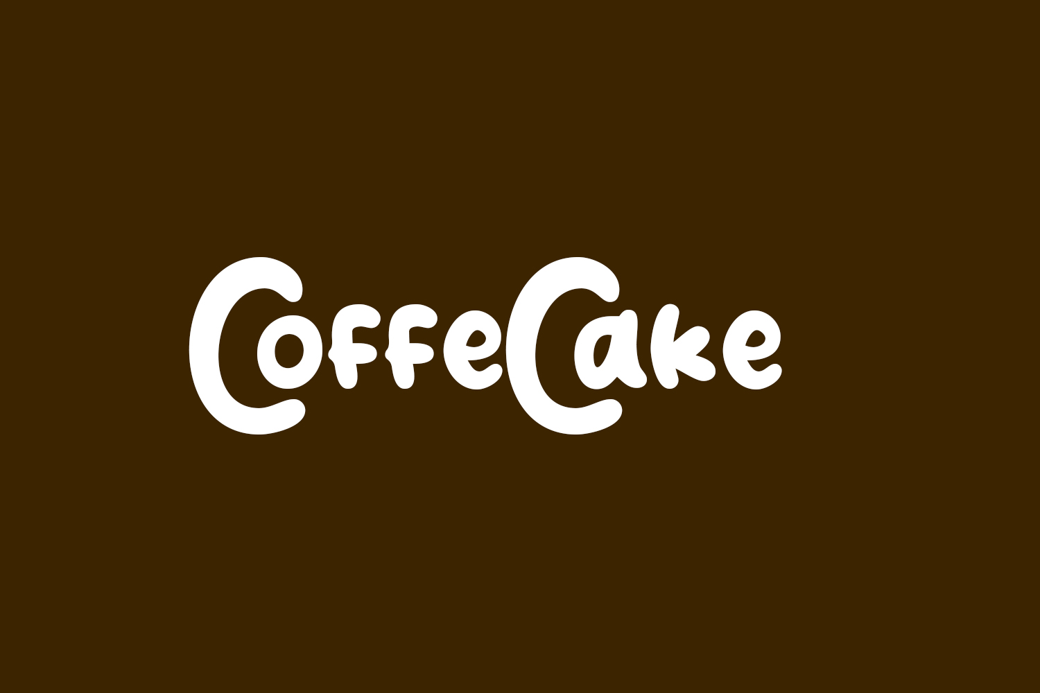 CoffeCake Free Font