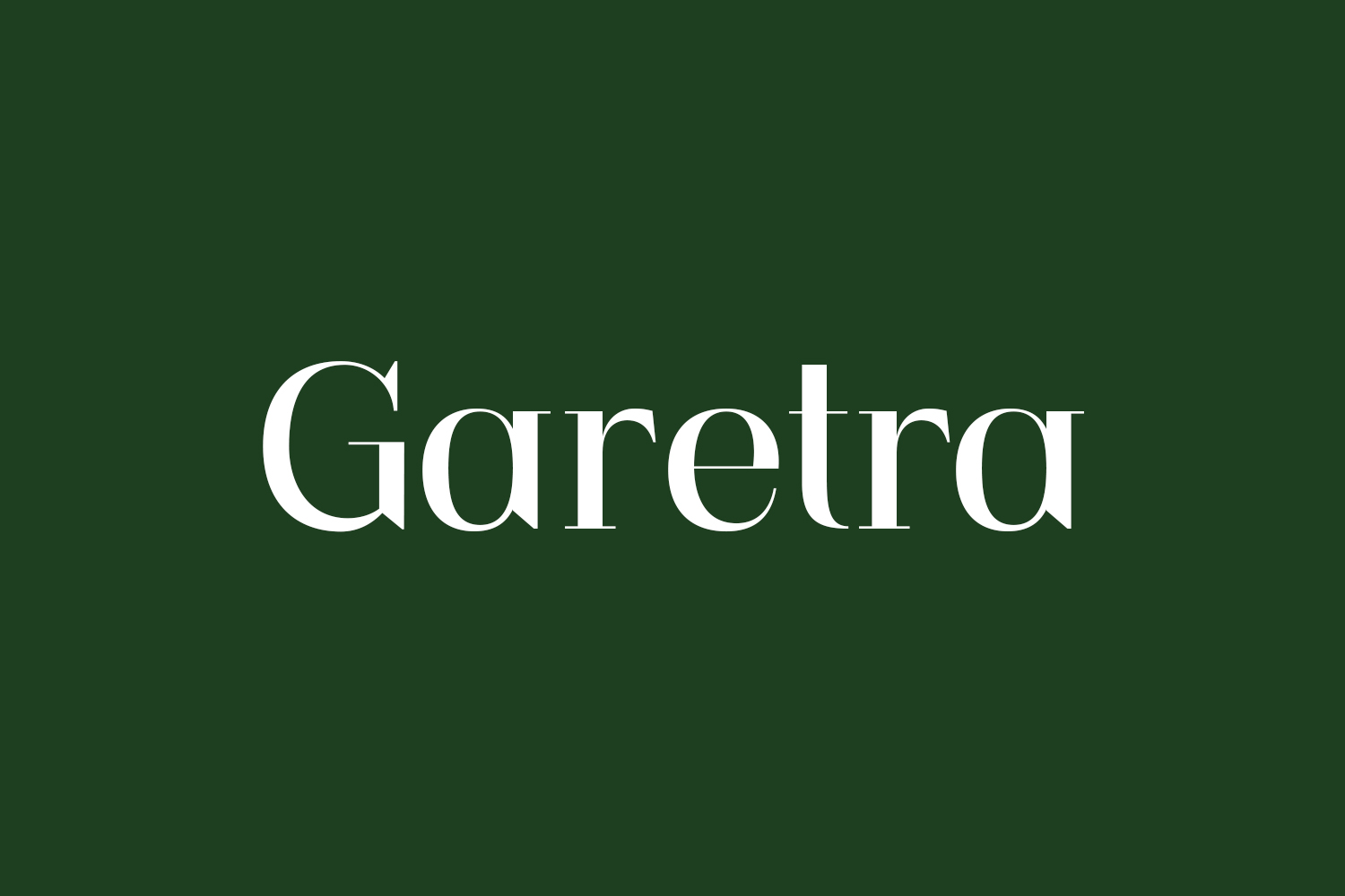 Garetra Free Font