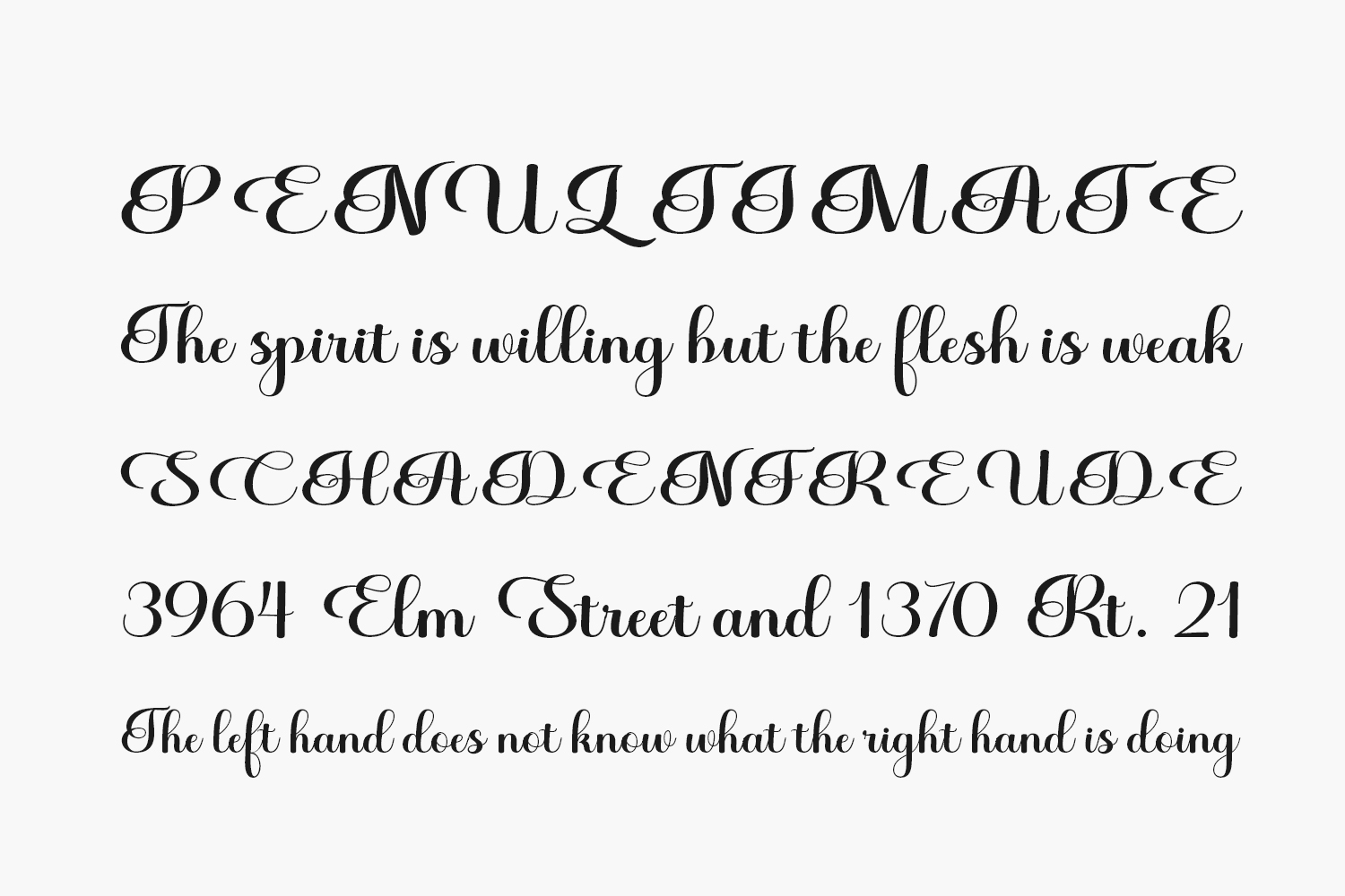 Greating Free Font