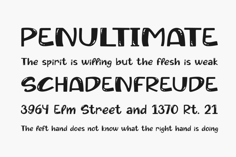 Hello Salmon Fonts Shmonts