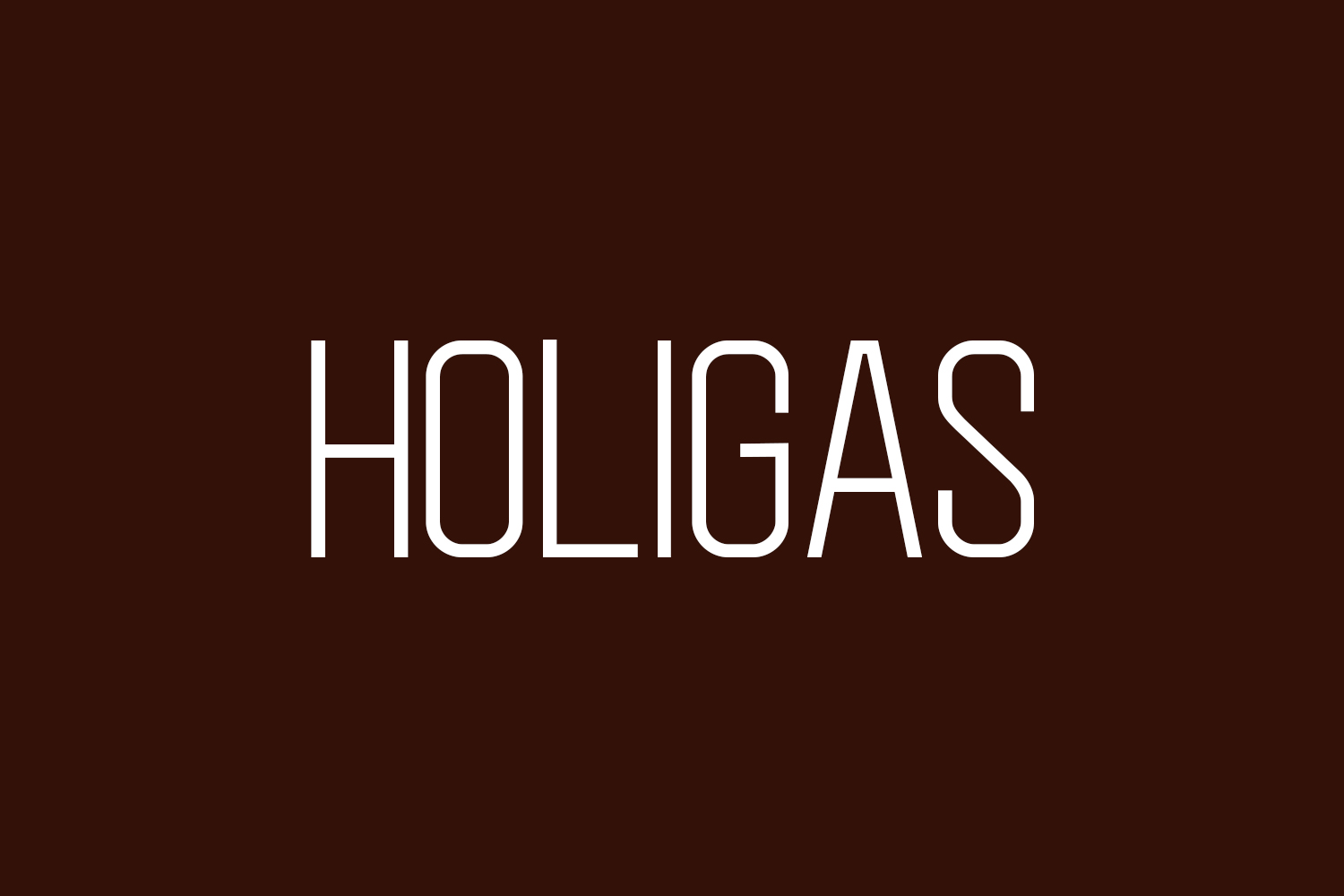 Holigas Free Font
