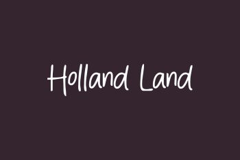 Holland Land Free Font