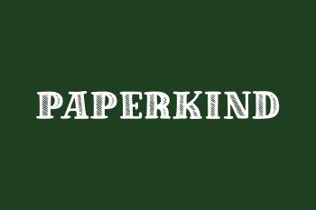Paperkind Free Font