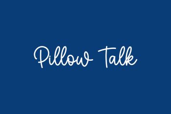 Pillow Talk Free Font