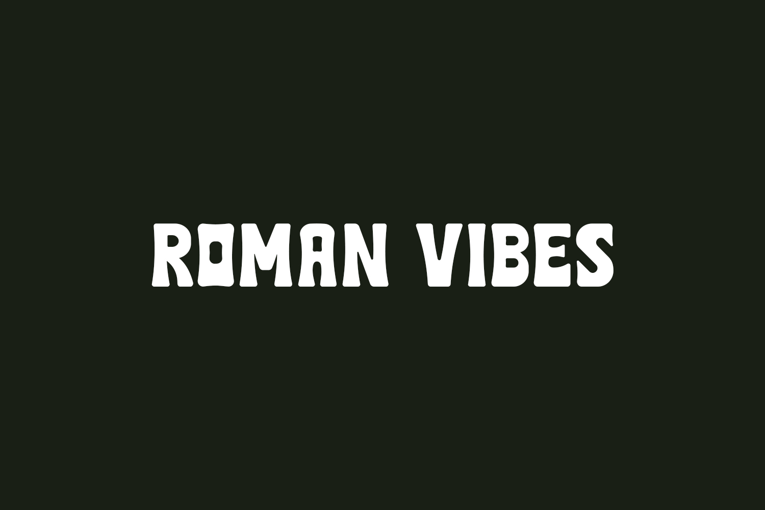 Roman Vibes Free Font