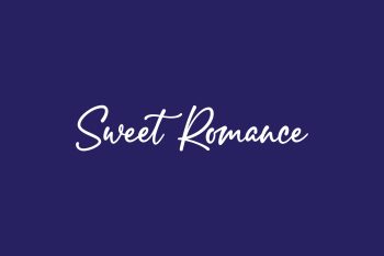 Sweet Romance Free Font