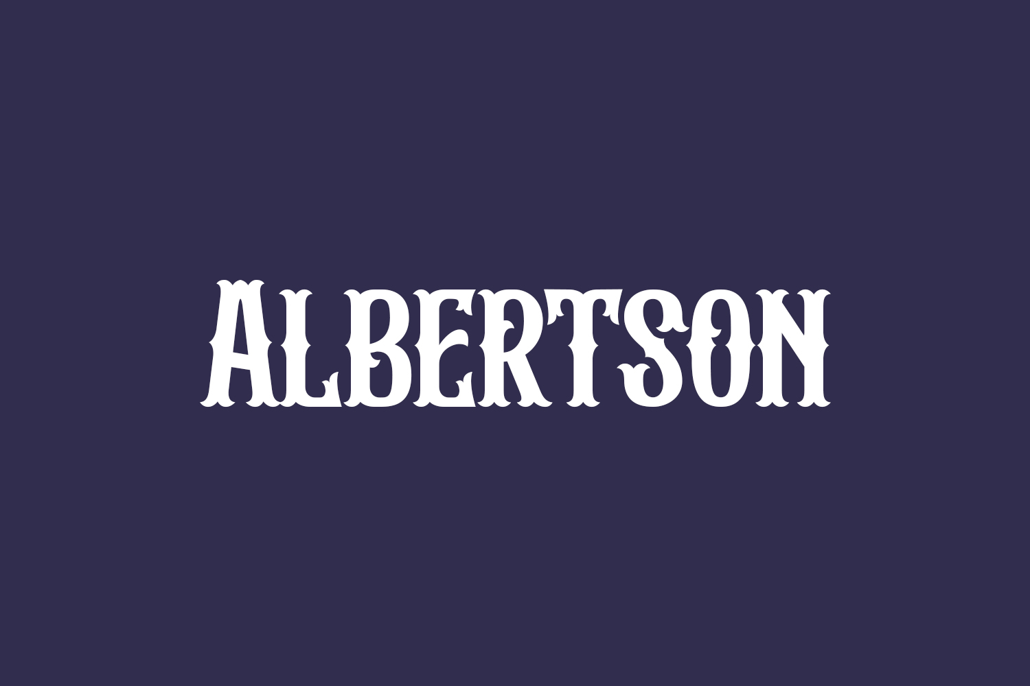 Albertson Free Font