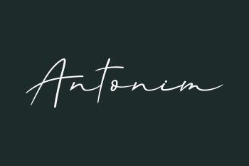 Antonim Free Font