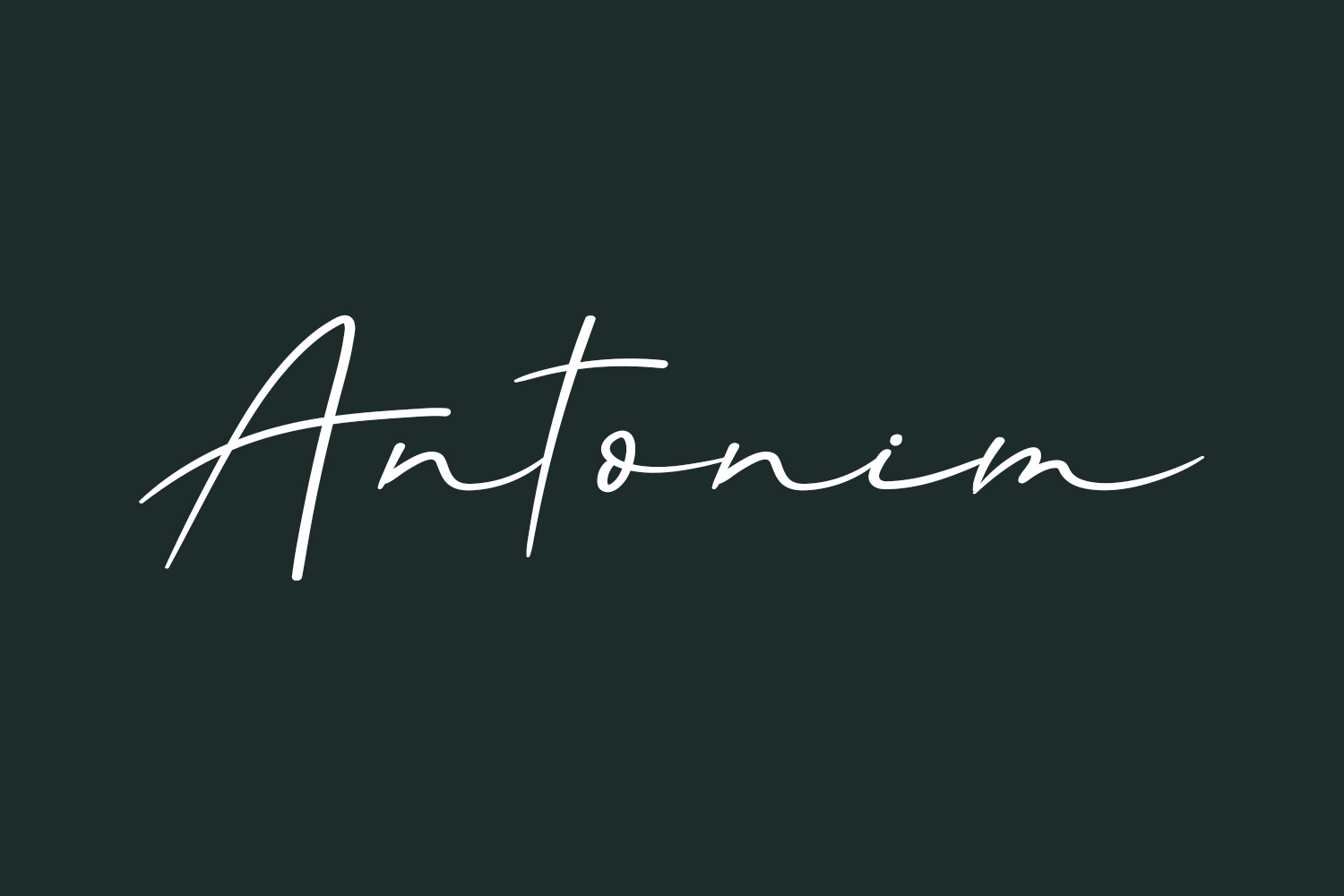 Antonim Free Font