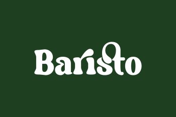 Baristo Free Font