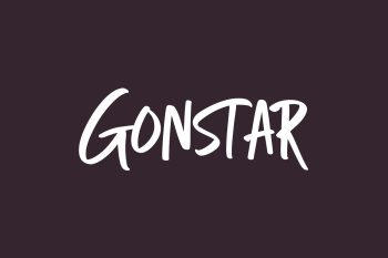 Gonstar Free Font