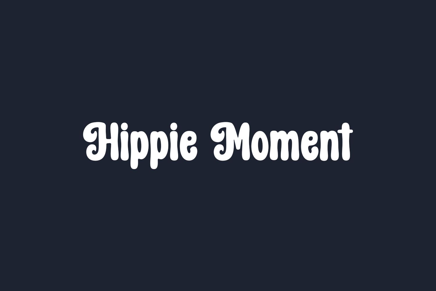 Hippie Moment Free Font