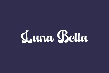 Luna Bella Free Font