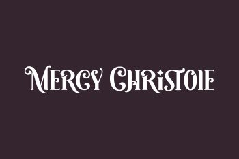 Mercy Christole Free Font